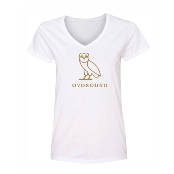 Women's Ovosound Drake Music V-Neck T-Shirt