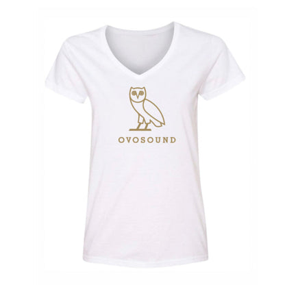 Women's Ovosound Drake Music V-Neck T-Shirt