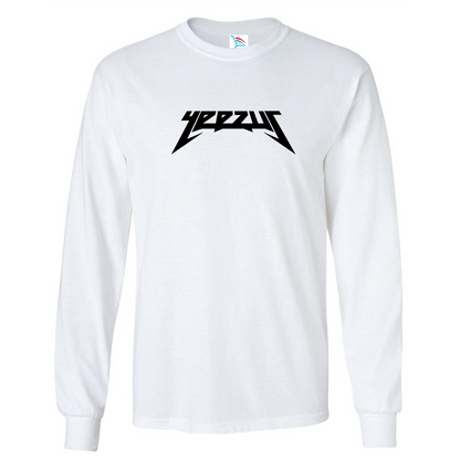 Youth Kids Kanye West Yeezus Music Long Sleeve T-Shirt