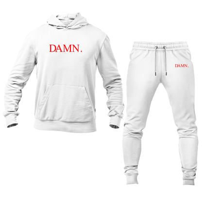 Men's Damn Kendrick Lamar TDE Rap Album Music Hoodie Joggers Set