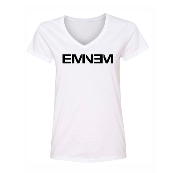 Women's Eminem Music V-Neck T-Shirt