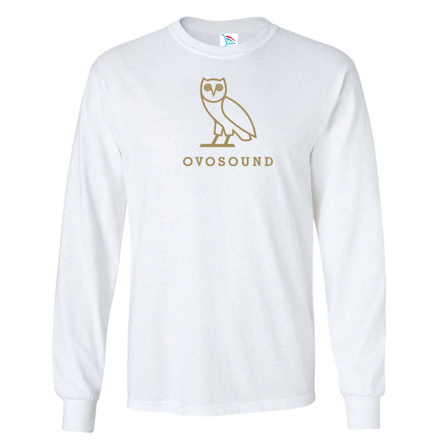 Youth Kids Ovosound Drake Music Long Sleeve T-Shirt