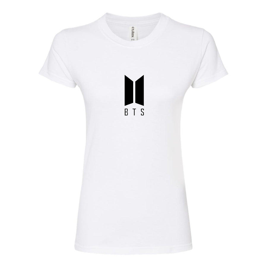 Women's BTS Music Round Neck T-Shirt