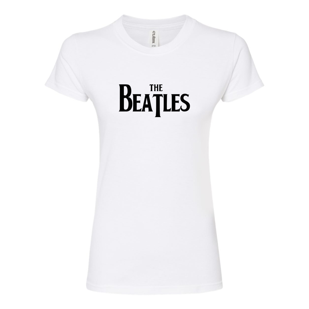 Women's The Beatles Music Round Neck T-Shirt