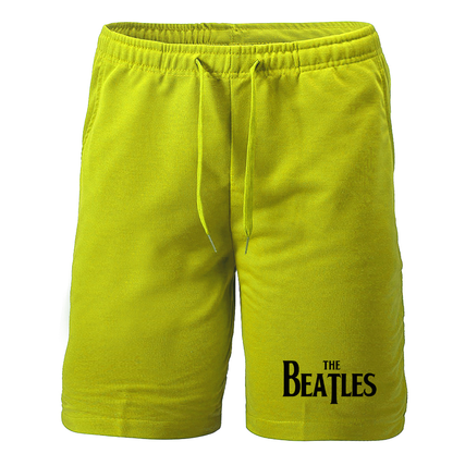 Men's The Beatles Music Athletic Fleece Shorts